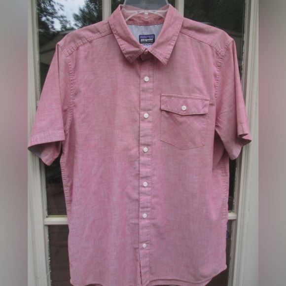 Patagonia Pink Button-Up Shirt - Picture 2 of 5